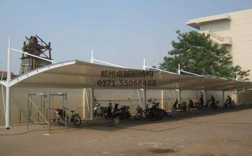 焦作人民檢察院膜結(jié)構車棚