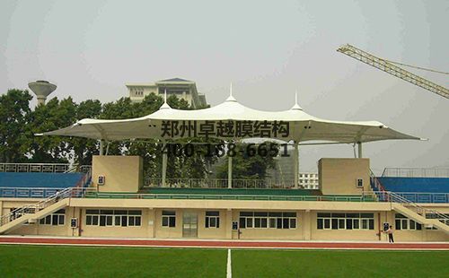 朝陽<font color='red'>膜結(jié)構(gòu)看臺</font>【朝陽市技師學(xué)院等】設(shè)計(jì)施工案例