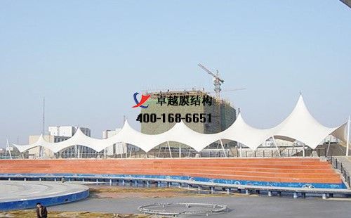 渭南膜結(jié)構(gòu)看臺/舞臺【渭南一德工貿(mào)有限公司等】設(shè)計(jì)施工案例