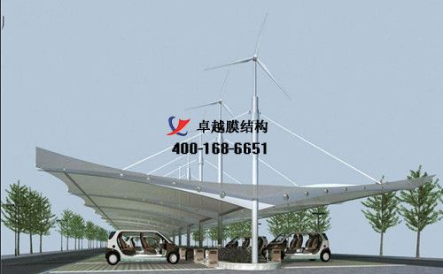 朔州膜結(jié)構(gòu)充電站樁車棚【朔州國(guó)新新能源汽車服務(wù)有限公司等】工程設(shè)計(jì)施工案例