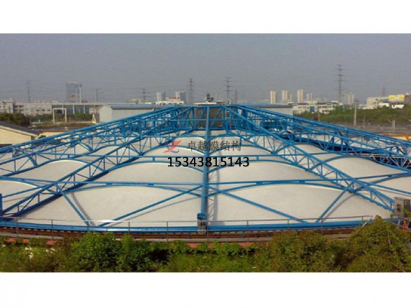 北屯污水池處理池膜結(jié)構(gòu)封閉【生產(chǎn)廠家】反吊膜加蓋設計公司